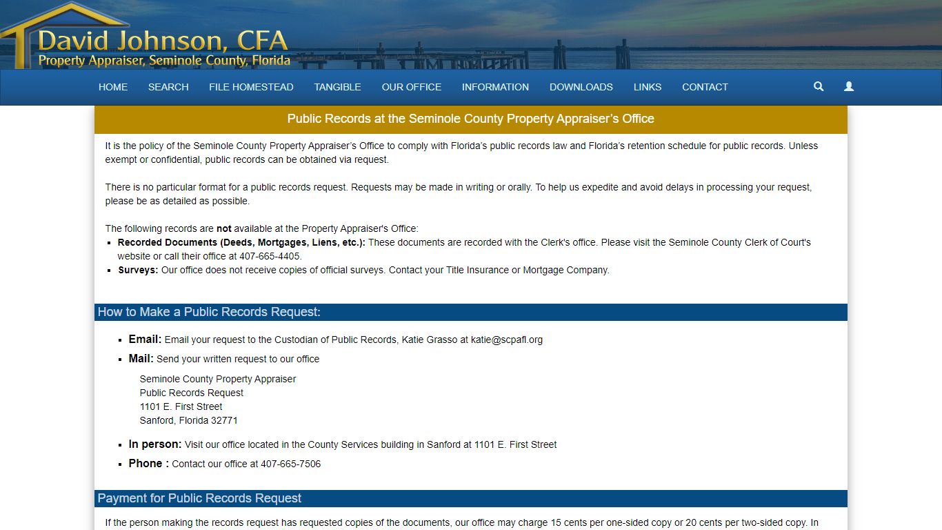 Public Records - scpafl.org